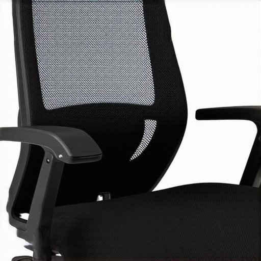 Modern ergonomic office chair with adjustable features for optimal support
