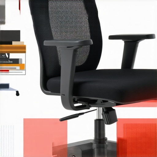 A person adjusting their ergonomic office chair to achieve optimal comfort.